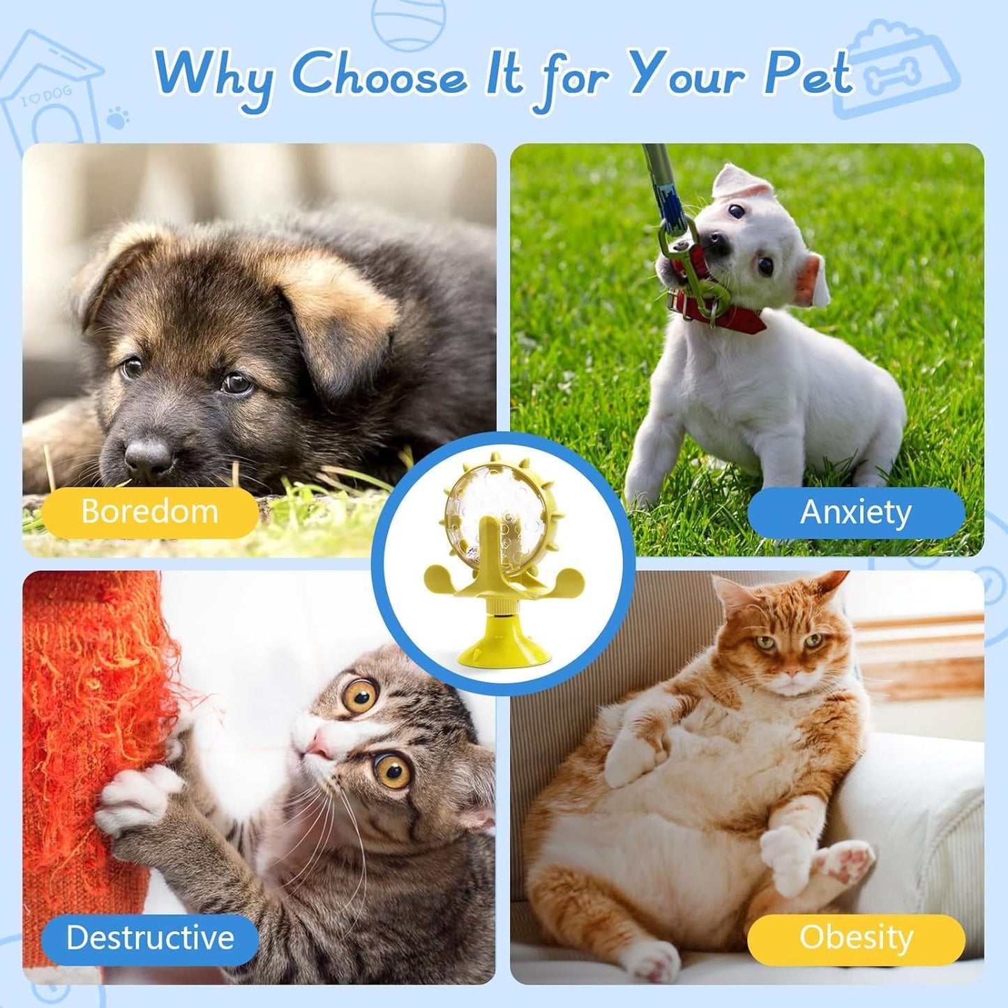 Interactive Cat puzzle & feeder