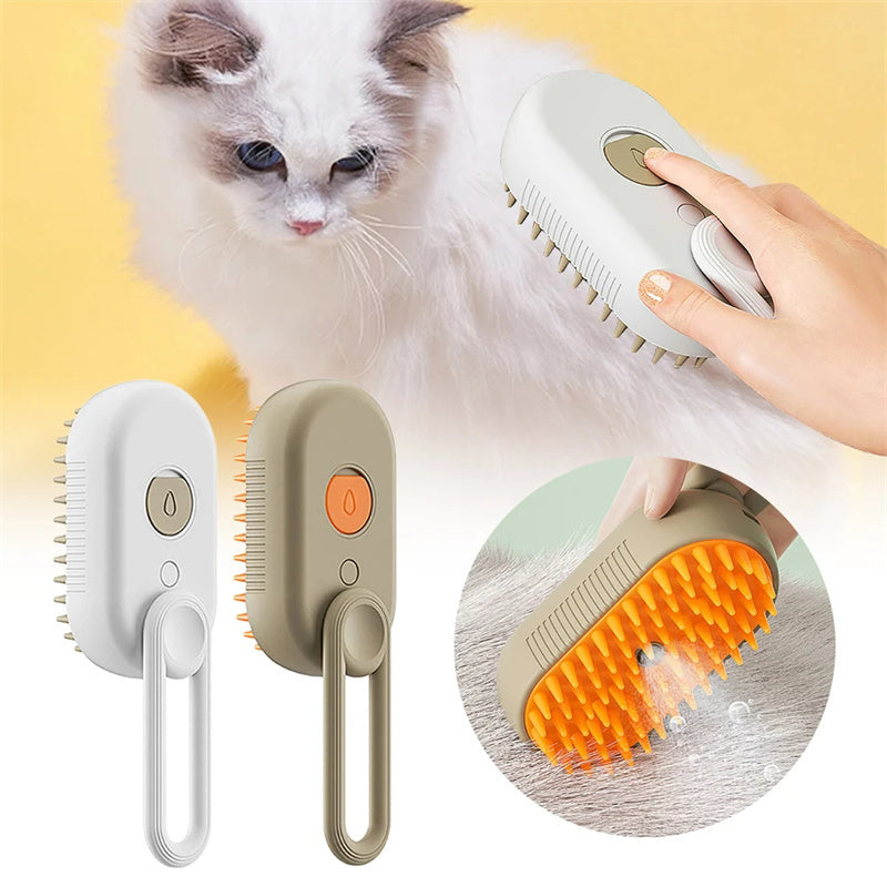 Electric 3 in 1 Spray Massage Comb For Pets