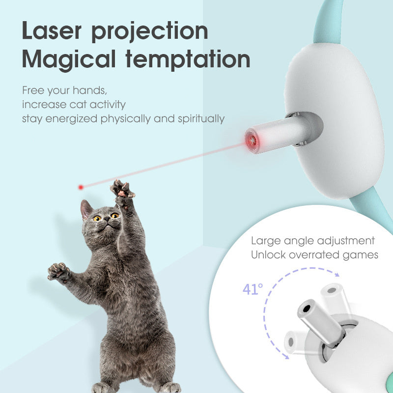 Electric Cat Toy  (USB Charging) with integrated laser