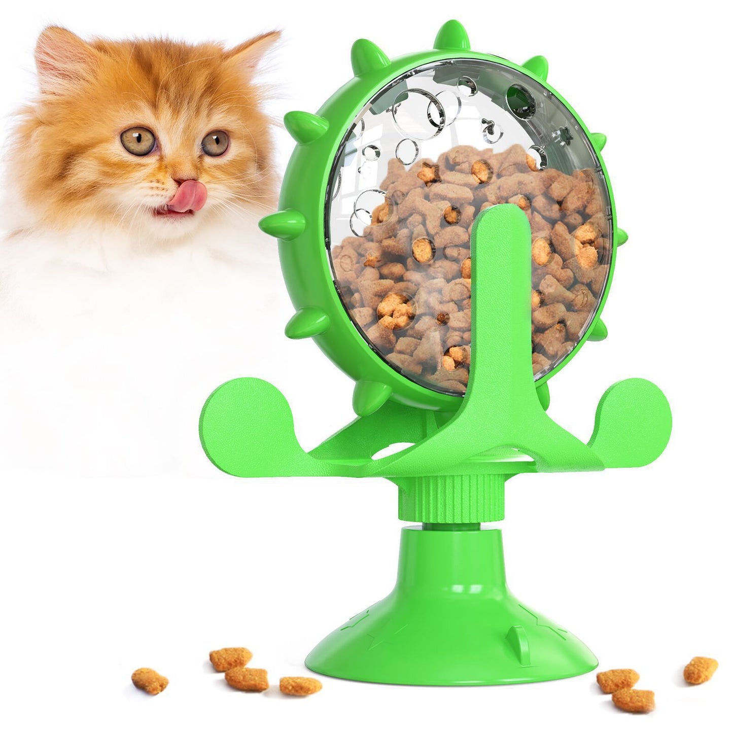 Interactive Cat puzzle & feeder
